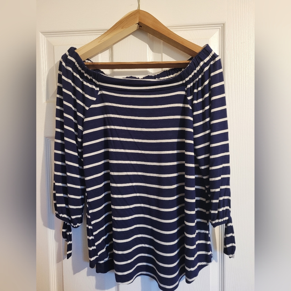 Drop shoulder blouse